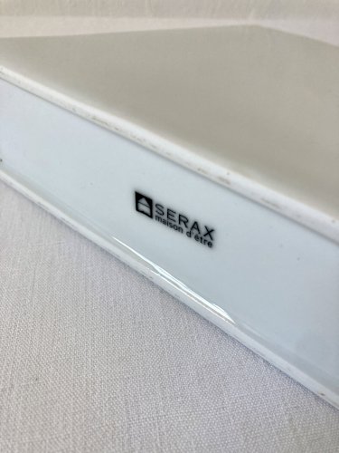 Pique-fleurs / vase soliflore Serax à 7 ouvertures – céramique blanche