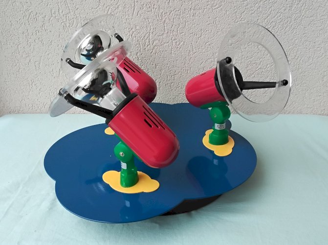 Plafonnier à 3 spots orientables