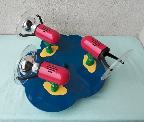 Plafonnier à 3 spots orientables