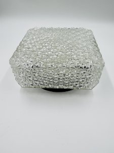 Square Ceiling Light RZB Bamberg Cut Glass Stars