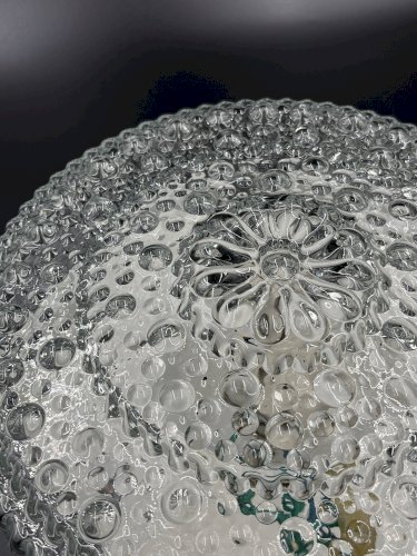 Plafonnier en verre Helena Tynell pour Limburg