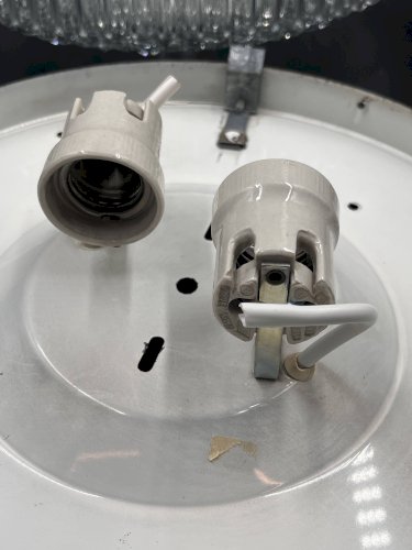 Plafonnier en verre Helena Tynell pour Limburg