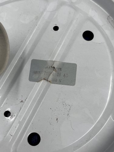 Plafonnier en verre Massive