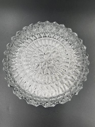 Plafonnier en verre relief
