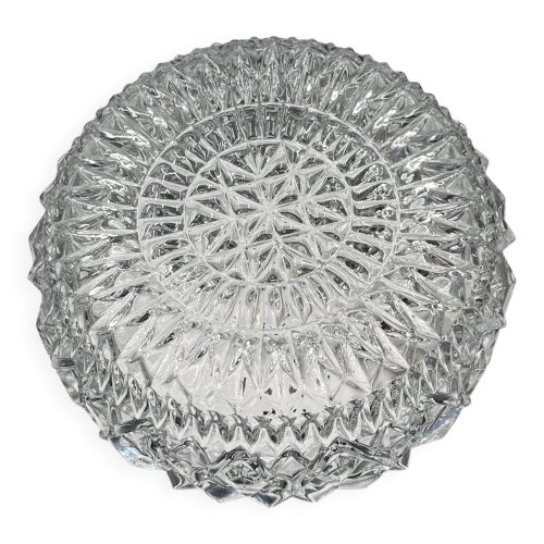 Plafonnier en verre relief