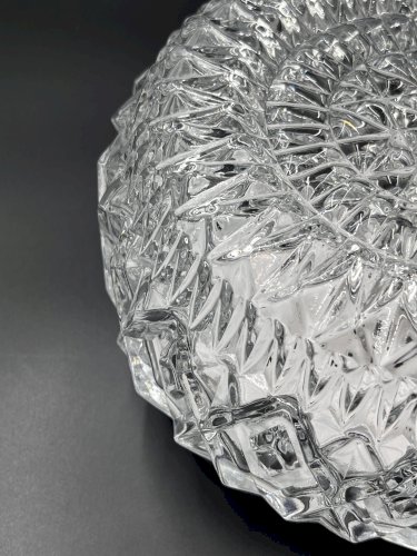 Plafonnier en verre relief