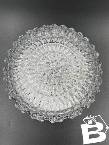 Plafonnier en verre relief