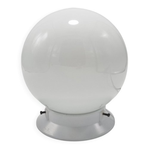 Plafonnier globe opaline