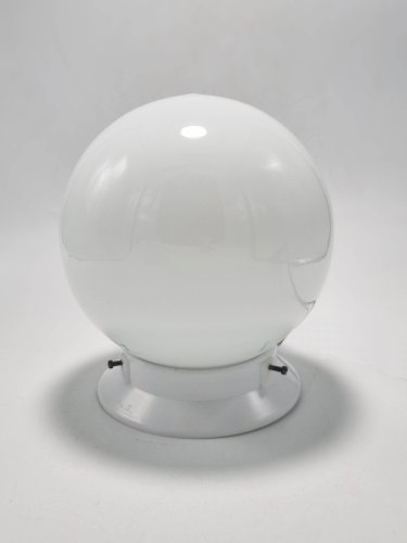Plafonnier globe opaline