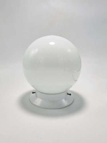 Plafonnier globe opaline