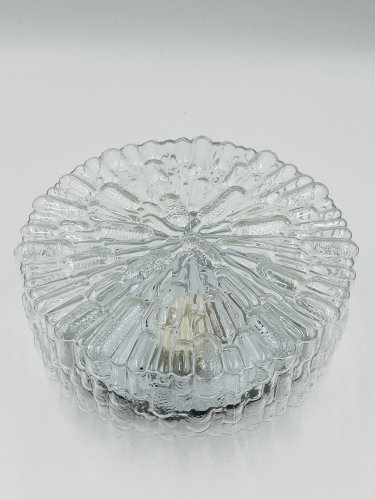 Plafonnier moderniste Massive en verre moulé