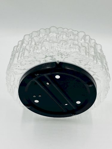 Plafonnier moderniste Massive en verre moulé