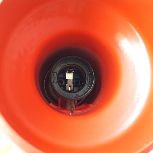 Plafonnier rouge 3 spots