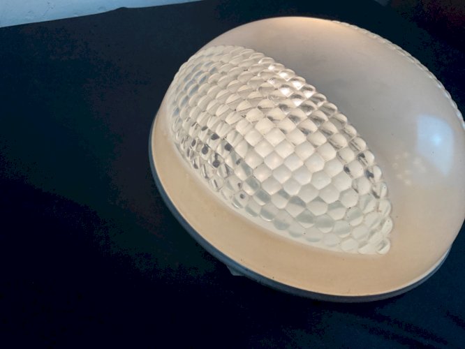 PLAFONNIER VINTAGE 1960-70 SPACE AGE FUTURISTE STYLE INDUS