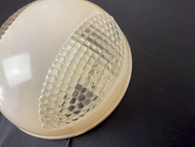 PLAFONNIER VINTAGE 1960-70 SPACE AGE FUTURISTE STYLE INDUS