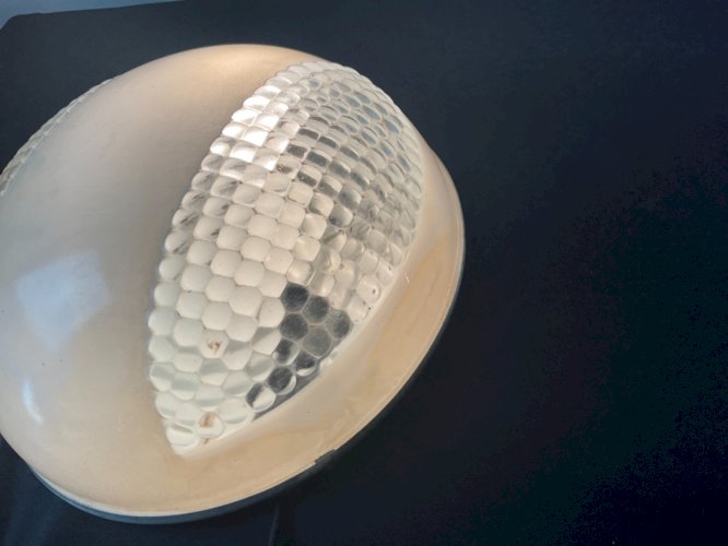 PLAFONNIER VINTAGE 1960-70 SPACE AGE FUTURISTE STYLE INDUS