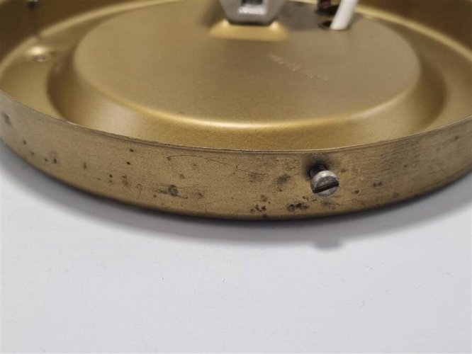 Plafonnier vintage ambré