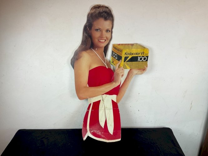 Plaque carton Publicitaire KODAK des Années 70/80