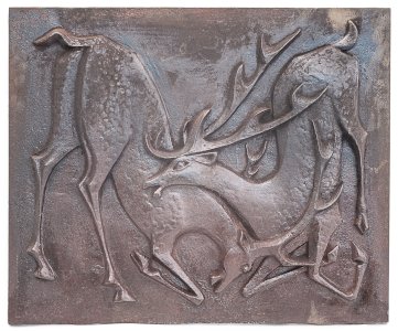 Plaque de cheminée Martinez