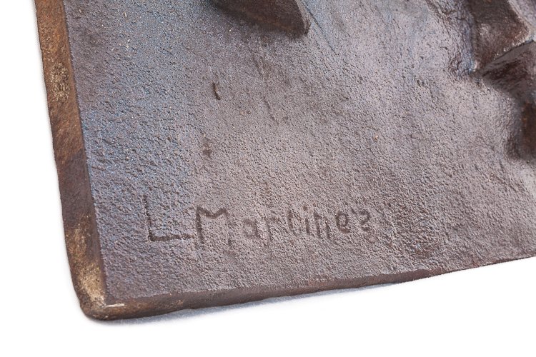 Plaque de cheminée Martinez