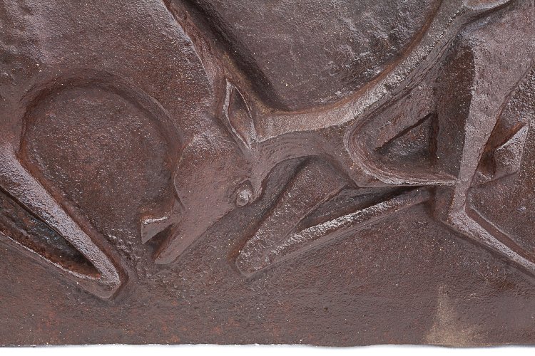 Plaque de cheminée Martinez