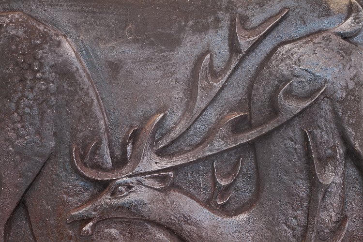 Plaque de cheminée Martinez