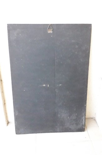 Plaque en bois laqué Bouddha