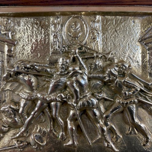 Plaque en bronze – Assassinat du duc de Guise – XVIIIe/XIXe siècle