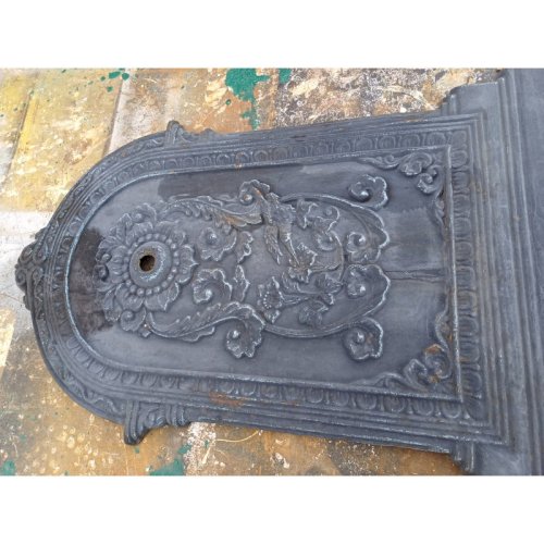 Plaque en Fonte de Fontaine