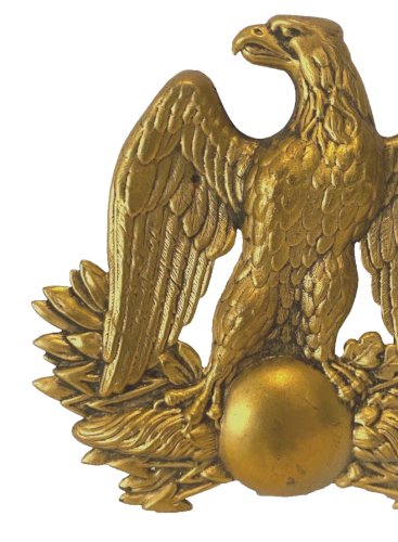 Plaque en laiton repoussé " L'Aigle Impérial " XX siècle