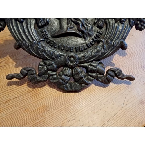 Plaque Fonte 4 Septembre 1870 République Française