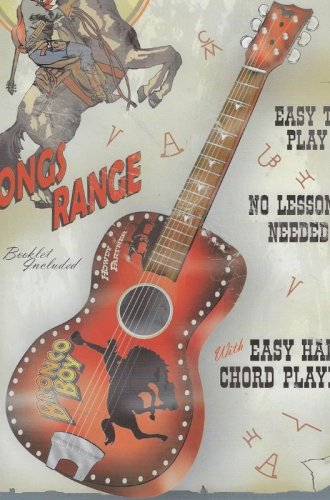 Plaque métal BRONCO BOY western style - 40 x 25 cm déco USA country