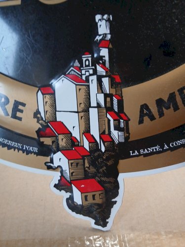 Plaque Métal Pietra   45cm x 45cm