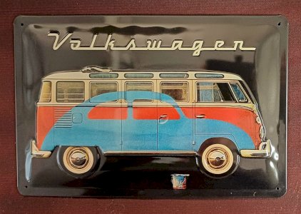Volkswagen Combi metal sign 30 x 20 cm