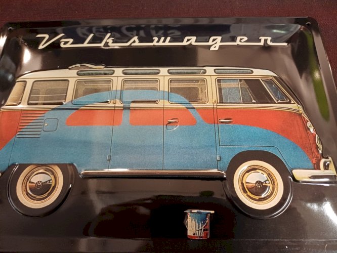 Plaque métal VOLKSWAGEN Combi 30 x 20 cm