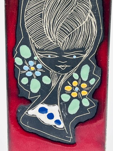 Plaque Murale Vintage Giulianelli San Marino 1960