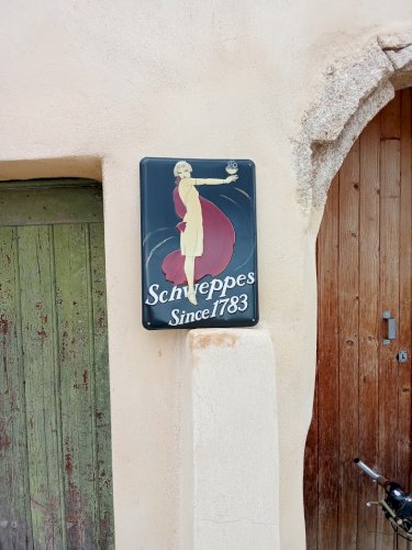 Plaque publicitaire