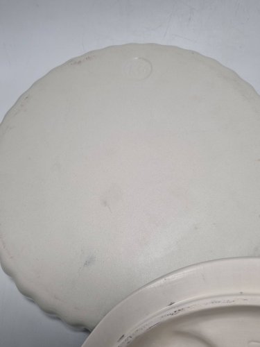 Plat à couvercle barbotine