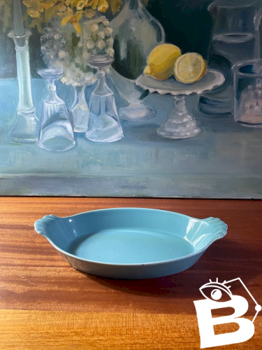 Plat à gratin porcelaine feu Pillivuyt