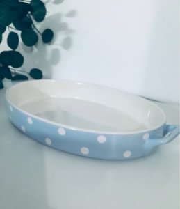 Retro baking dish