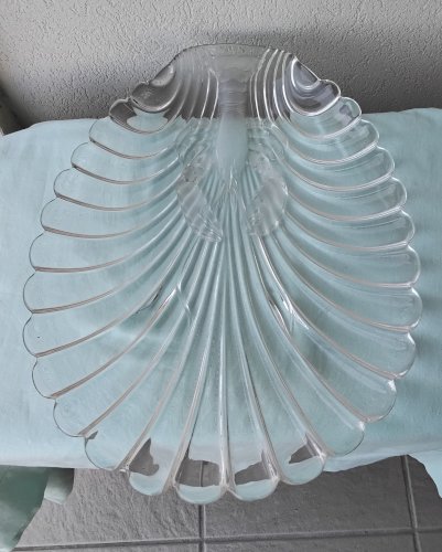 Plat à poisson ou crustacés Walther Glas 