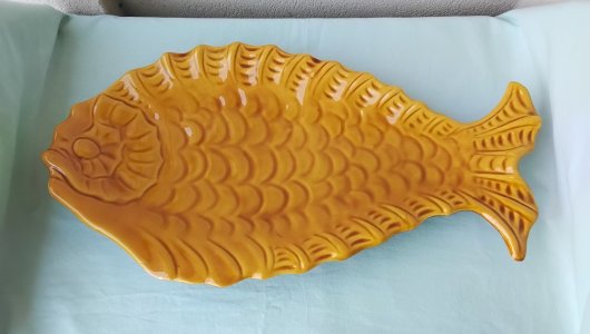 Plat à poisson Vallauris Lunetta