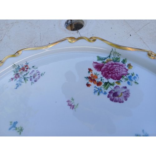 Plat à Tarte en Faience