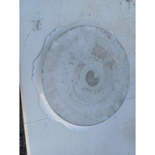 Plat à Tarte en Faience