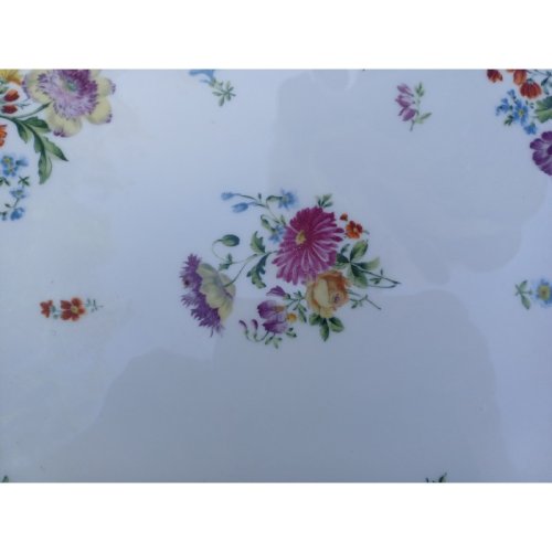 Plat à Tarte en Faience