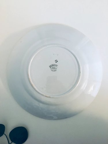 Plat ancien Lunéville K&G