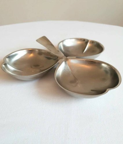 Plat apéritif vintage trèfle Jean Couzon