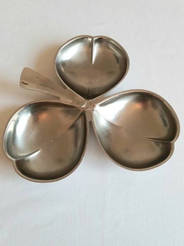 Plat apéritif vintage trèfle Jean Couzon