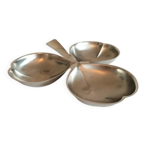 Plat apéritif vintage trèfle Jean Couzon