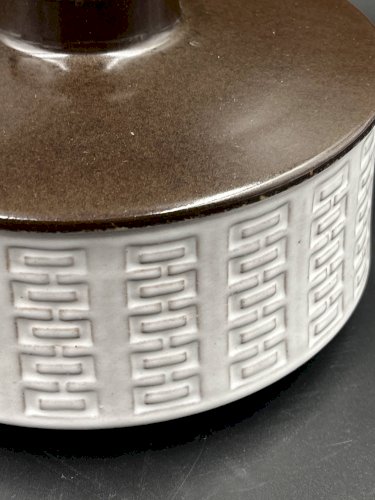 Plat avec couvercle Céramano par Karl Leutner